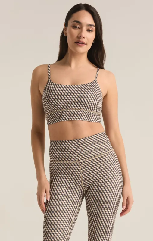 Shine Geo Bra sold by Z Supply