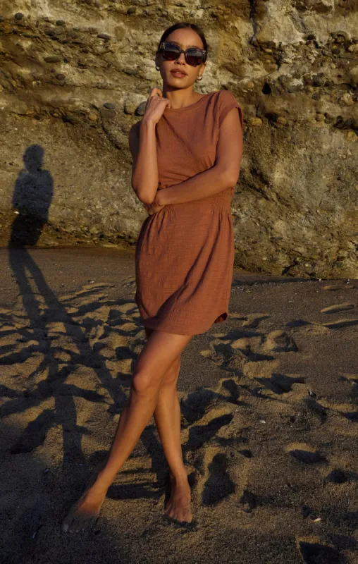 Rowan Textured Mini Dress sold by Z Supply