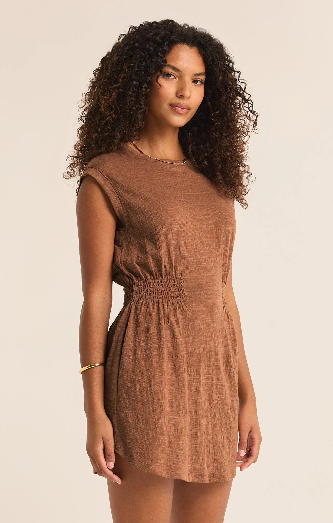 Rowan Textured Mini Dress sold by Z Supply product image thumbnail 4