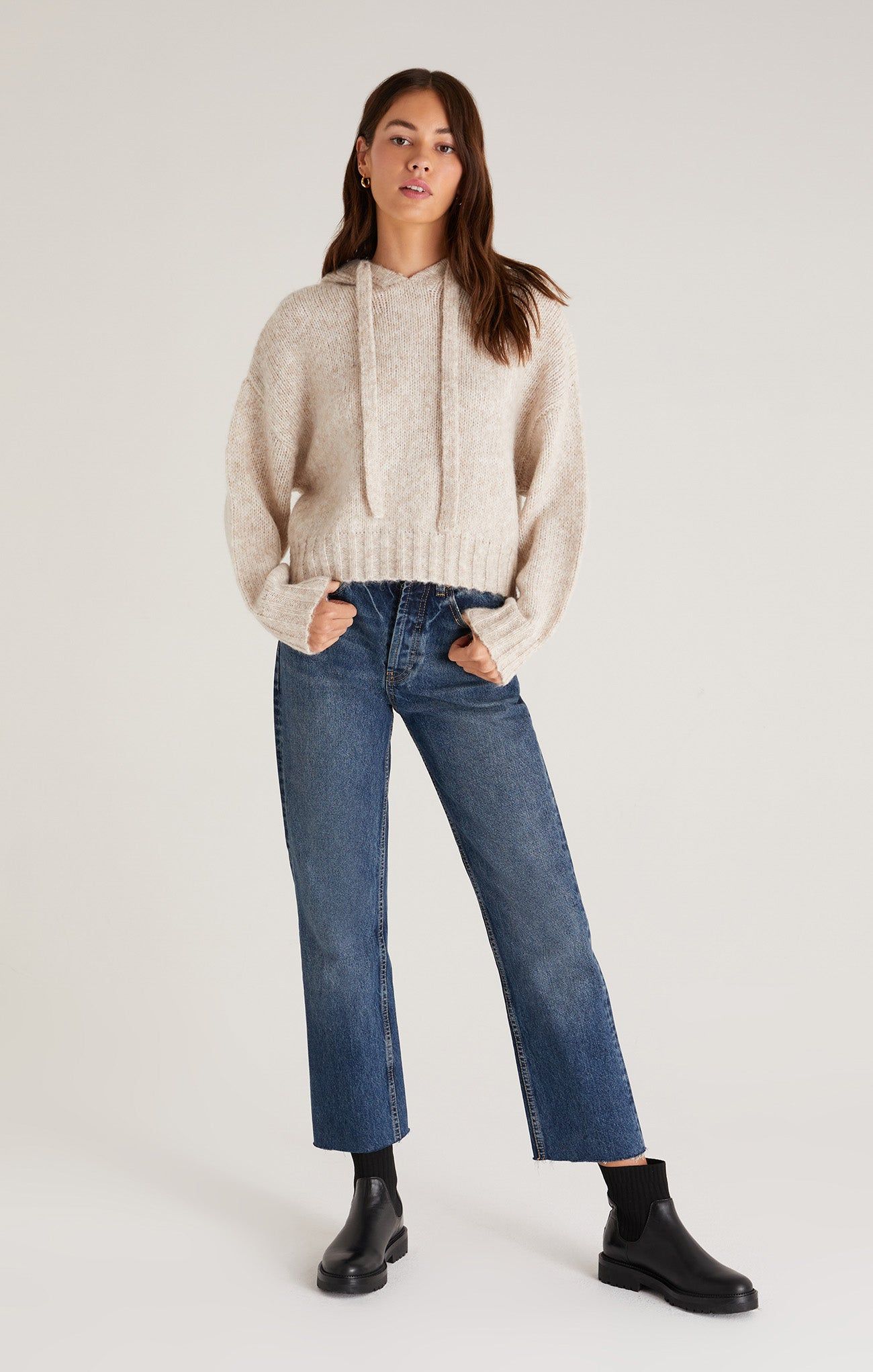 Ariel Sweater Knit Hoodie sold by Z Supply product image thumbnail 11