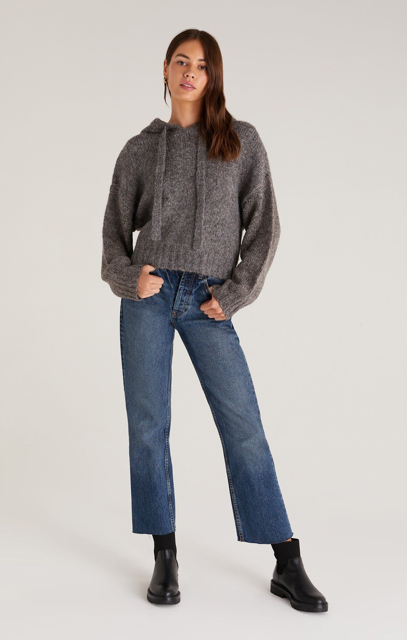 Ariel Sweater Knit Hoodie sold by Z Supply product image thumbnail 6