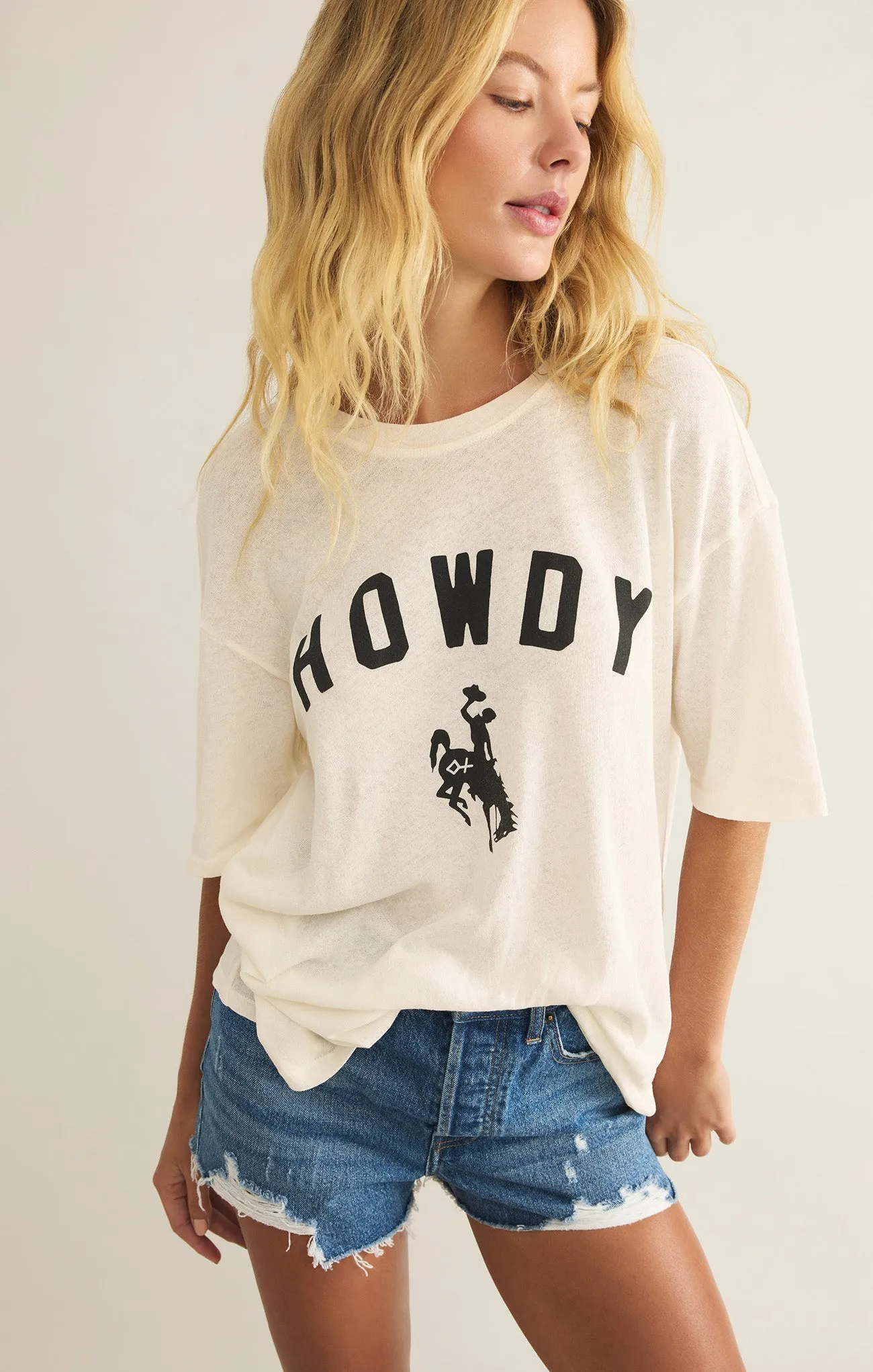 Howdy SoCal Oversized Tee sold by Z Supply product image thumbnail 5