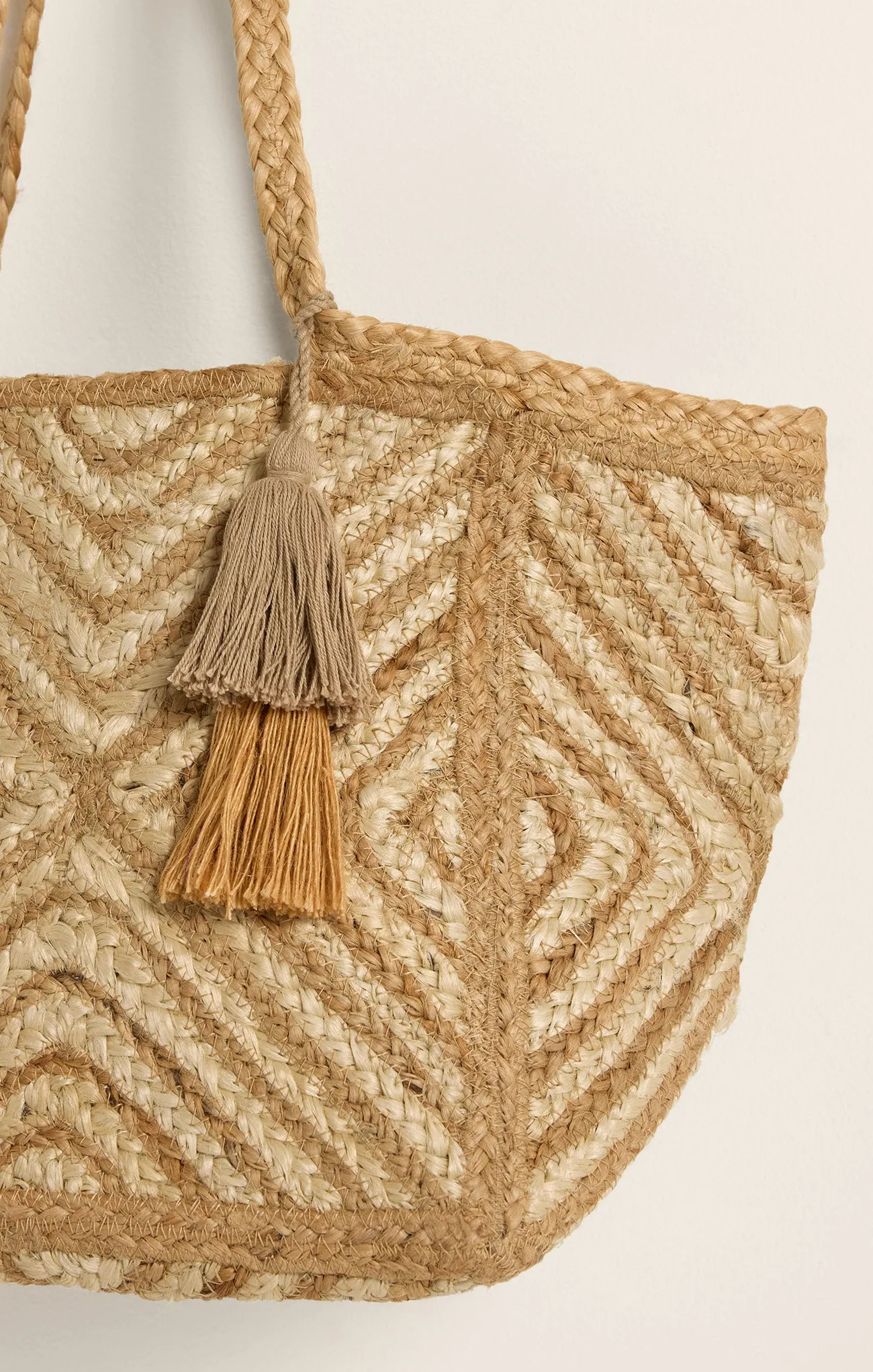 Oaxaca Jute Tote Bag sold by Z Supply product image thumbnail 4