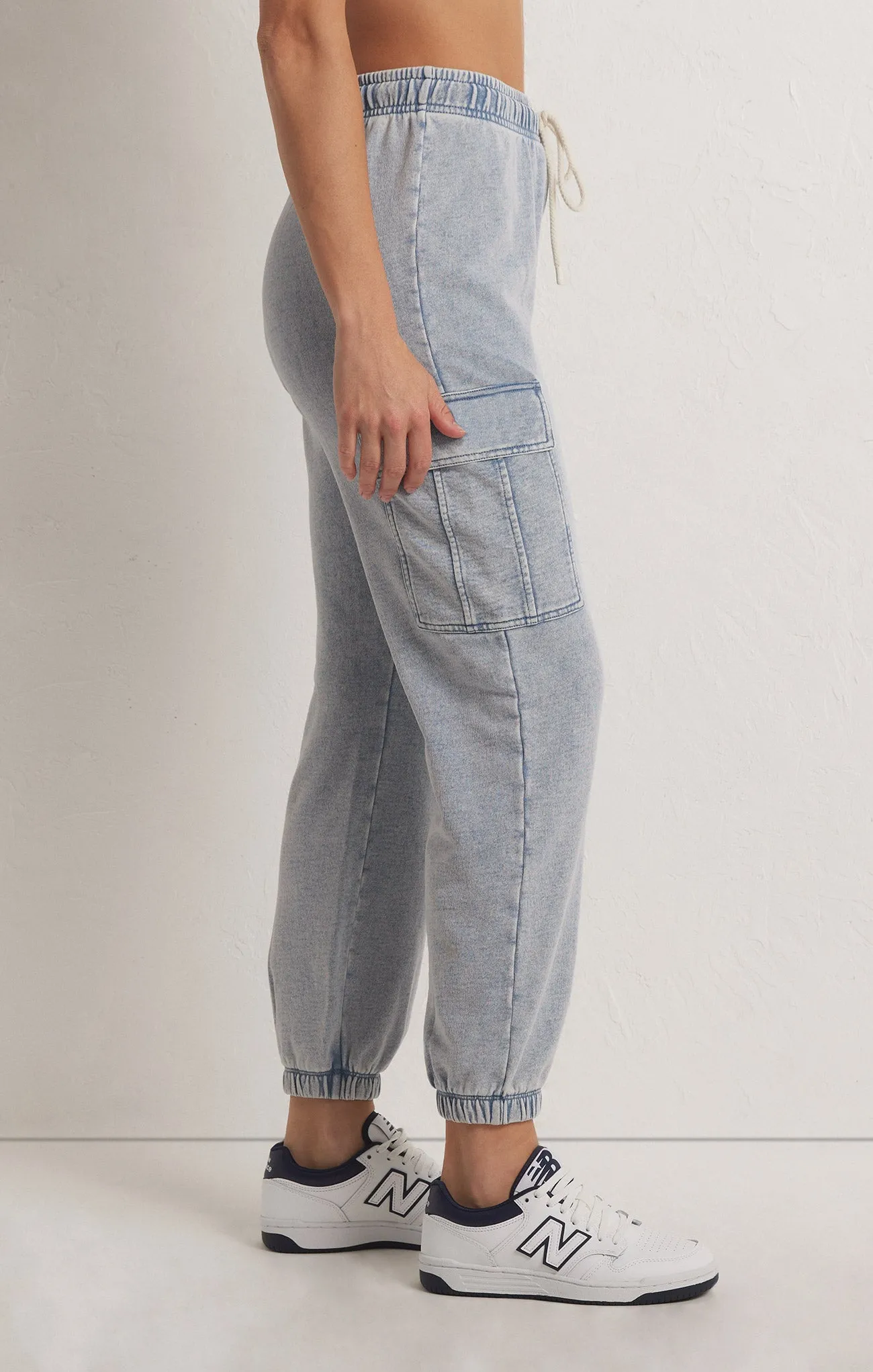 Tempo Knit Denim Jogger sold by Z Supply product image thumbnail 3