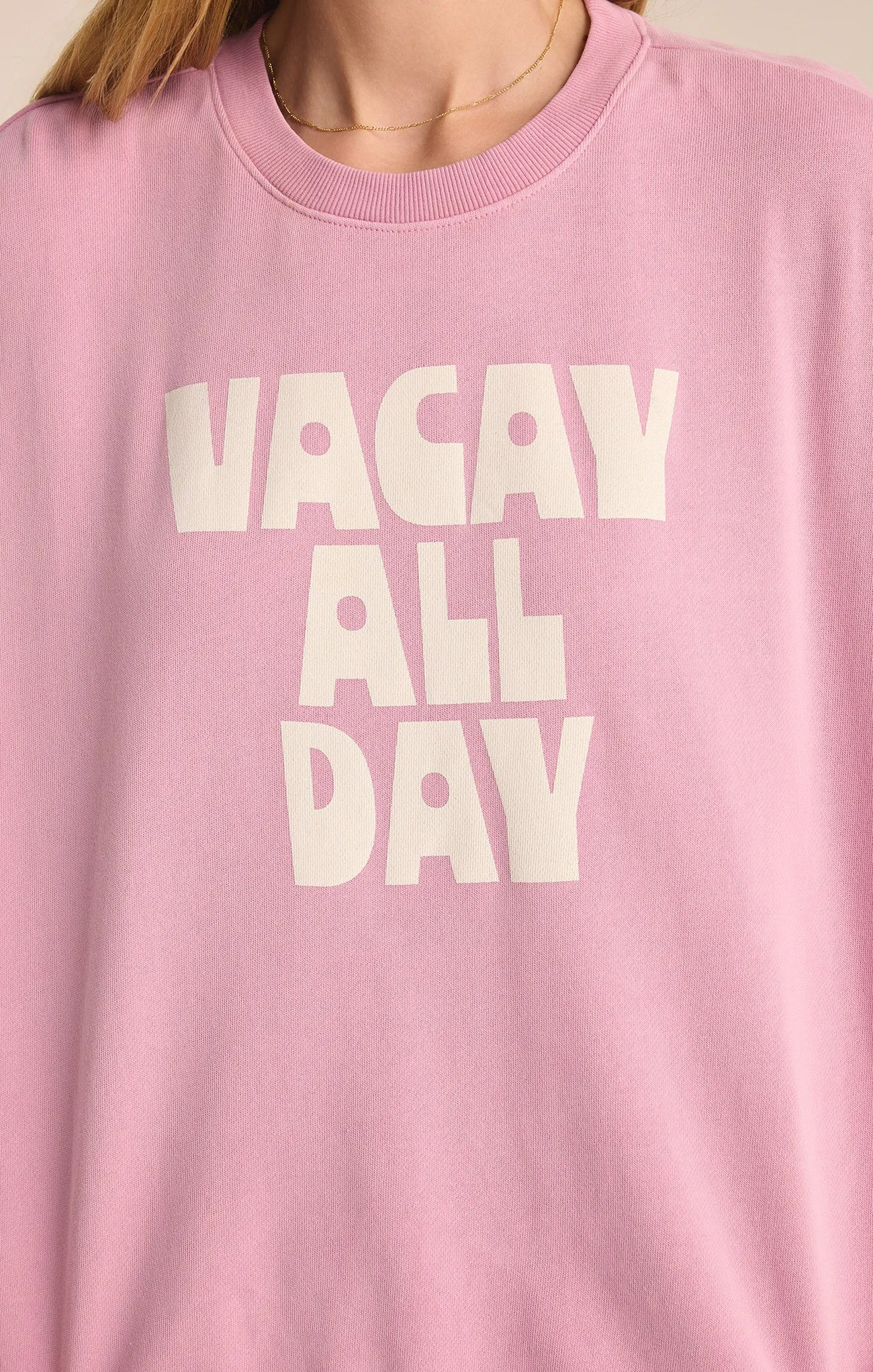 Vacay Sunday Sweatshirt sold by Z Supply product image thumbnail 5