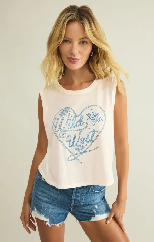 Wild West La Mer Tank sold by Z Supply