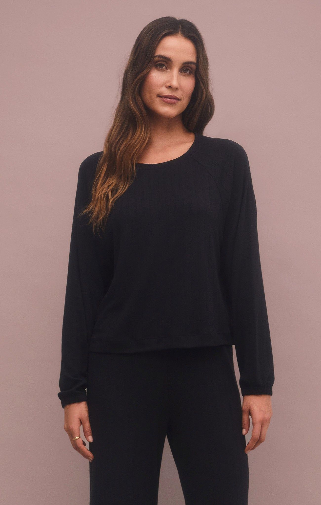 Gemma Pointelle Long Sleeve Top sold by Z Supply