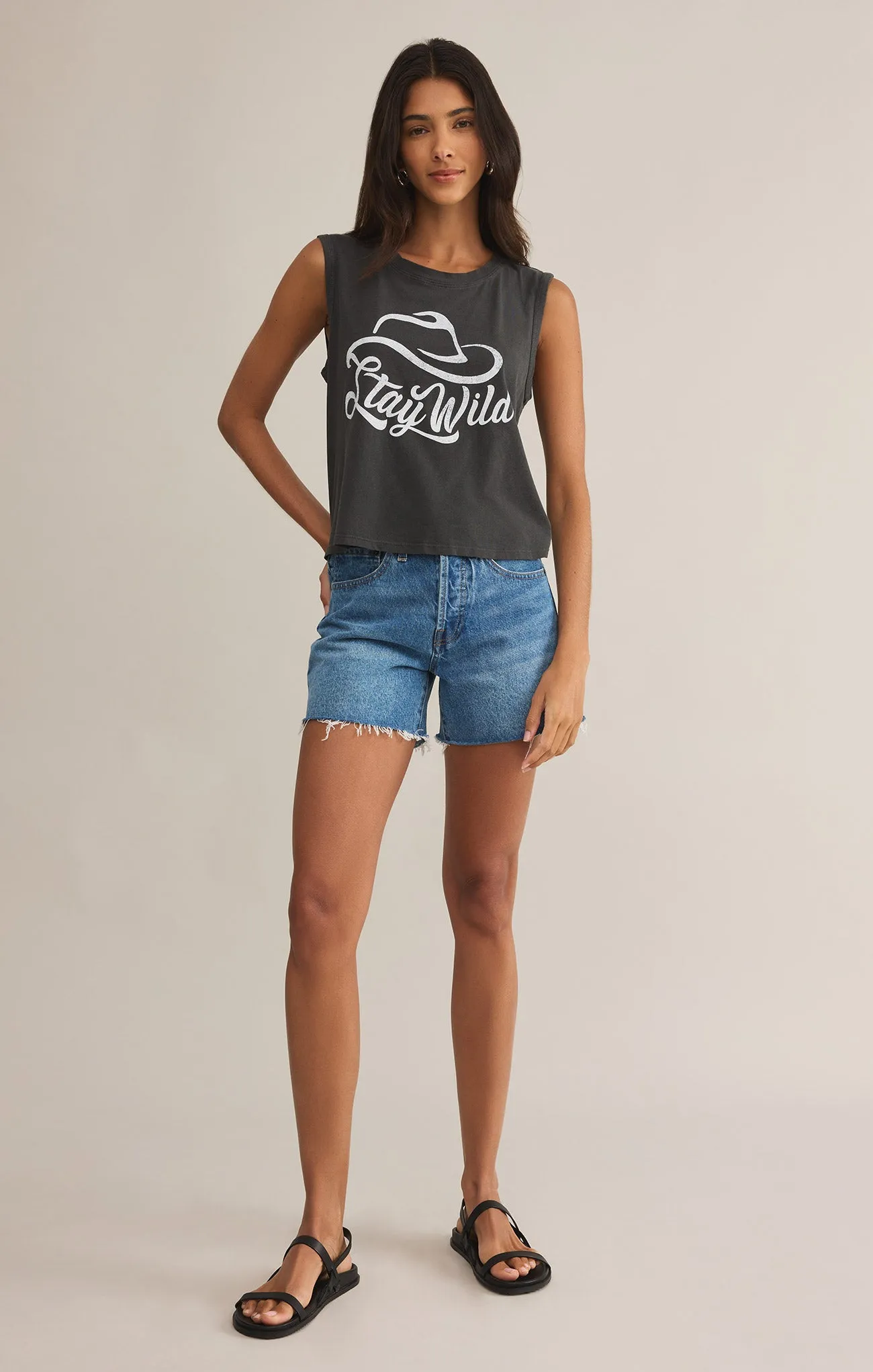 Stay Wild La Mer Tank sold by Z Supply product image thumbnail 4
