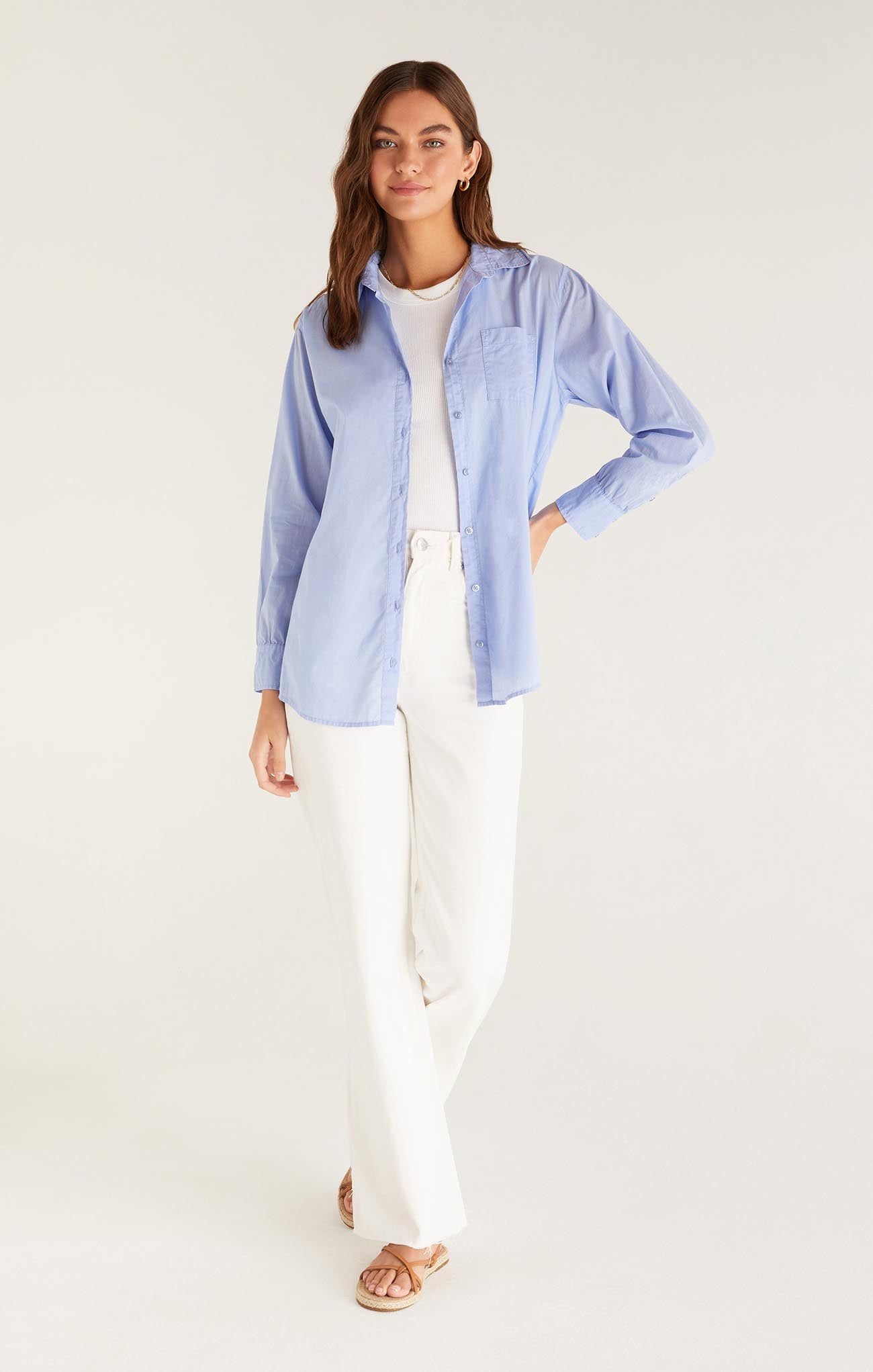 Poolside Button Up Shirt sold by Z Supply product image thumbnail 29