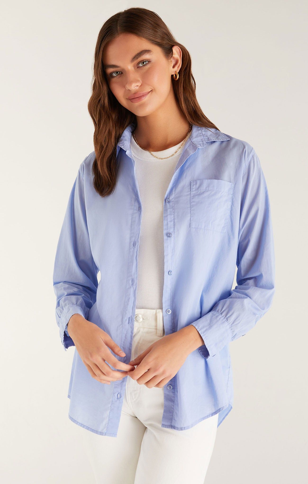 Poolside Button Up Shirt sold by Z Supply product image thumbnail 26