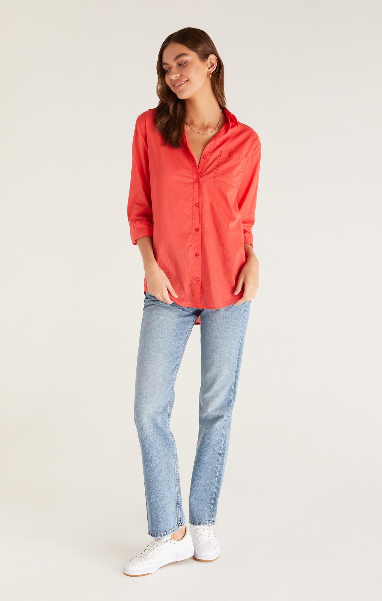 Poolside Button Up Shirt sold by Z Supply product image thumbnail 18