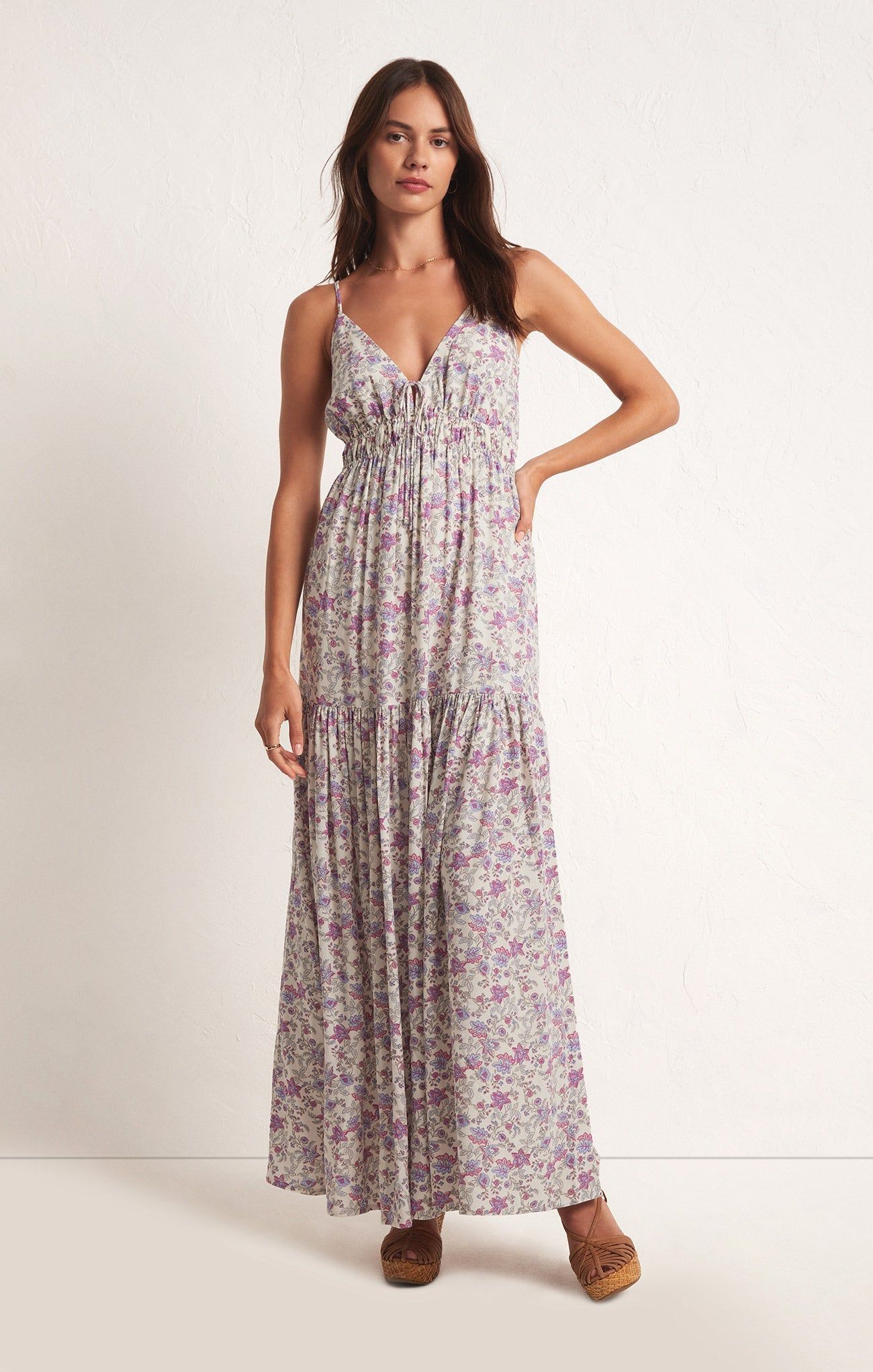 Lisbon Floral Maxi Dress sold by Z Supply