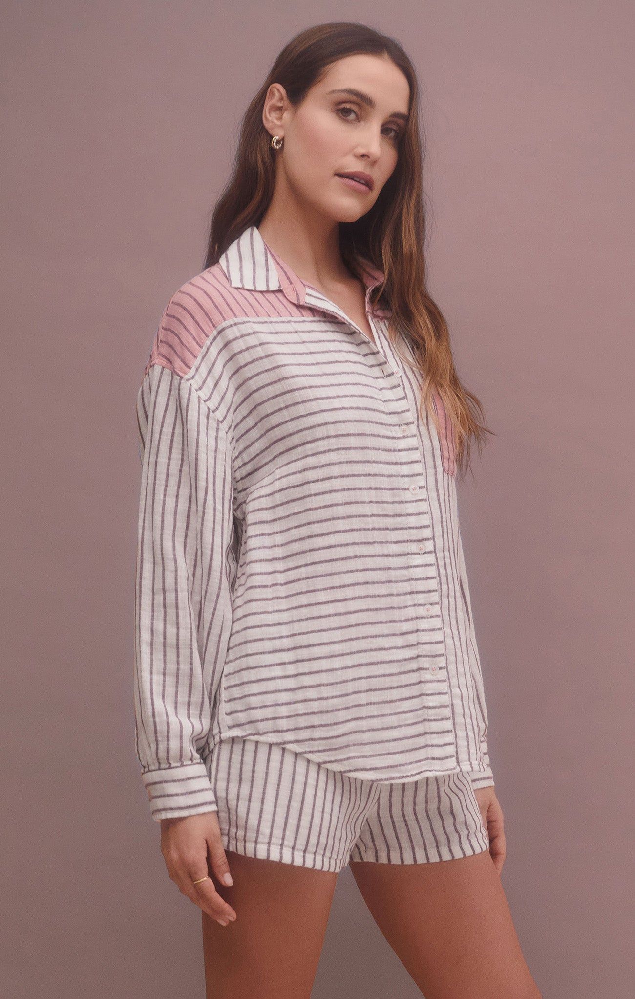 All Mixed Up Stripe Shirt sold by Z Supply product image thumbnail 3