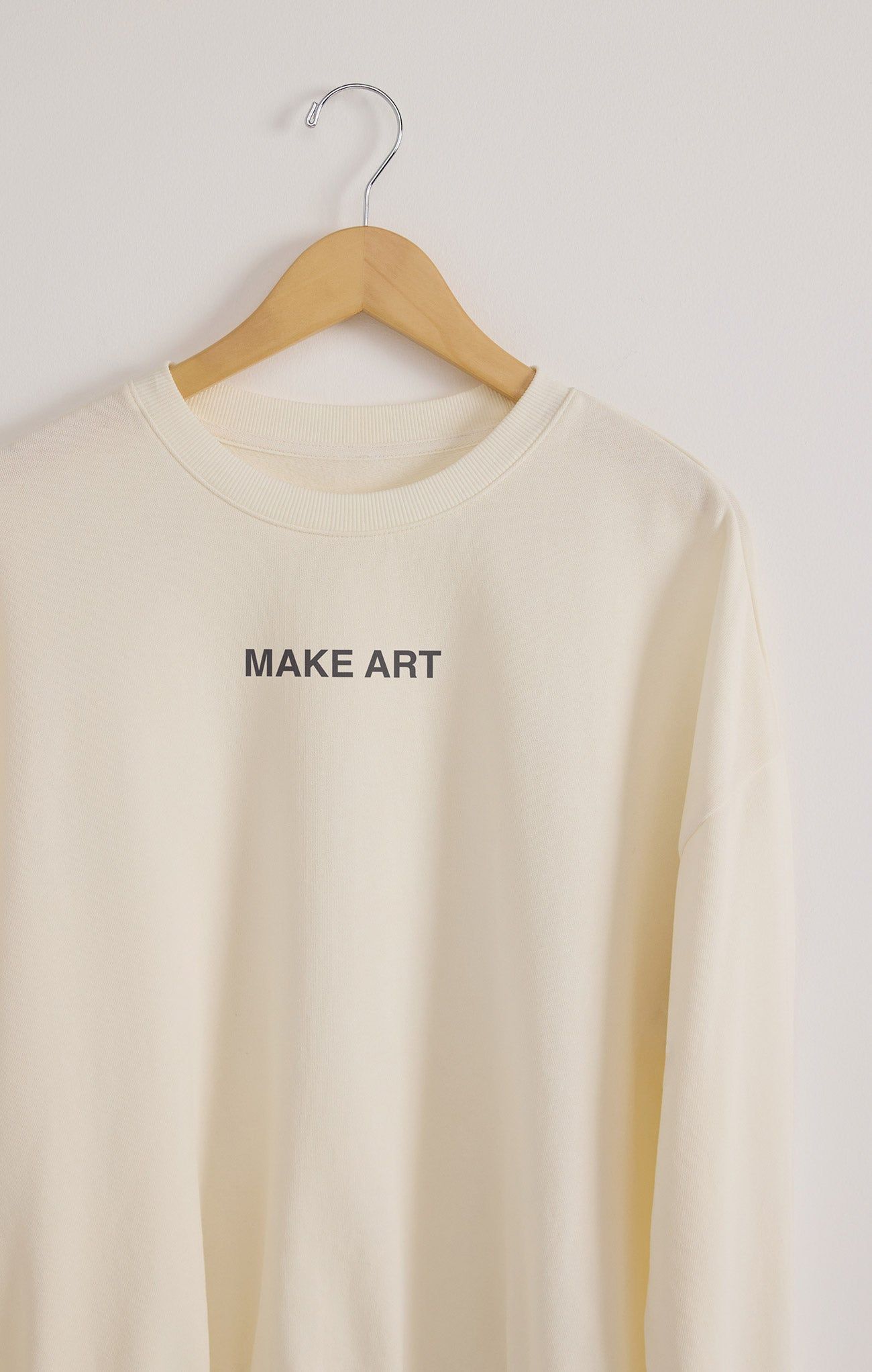 Make Art Sunday Sweatshirt sold by Z Supply product image thumbnail 3