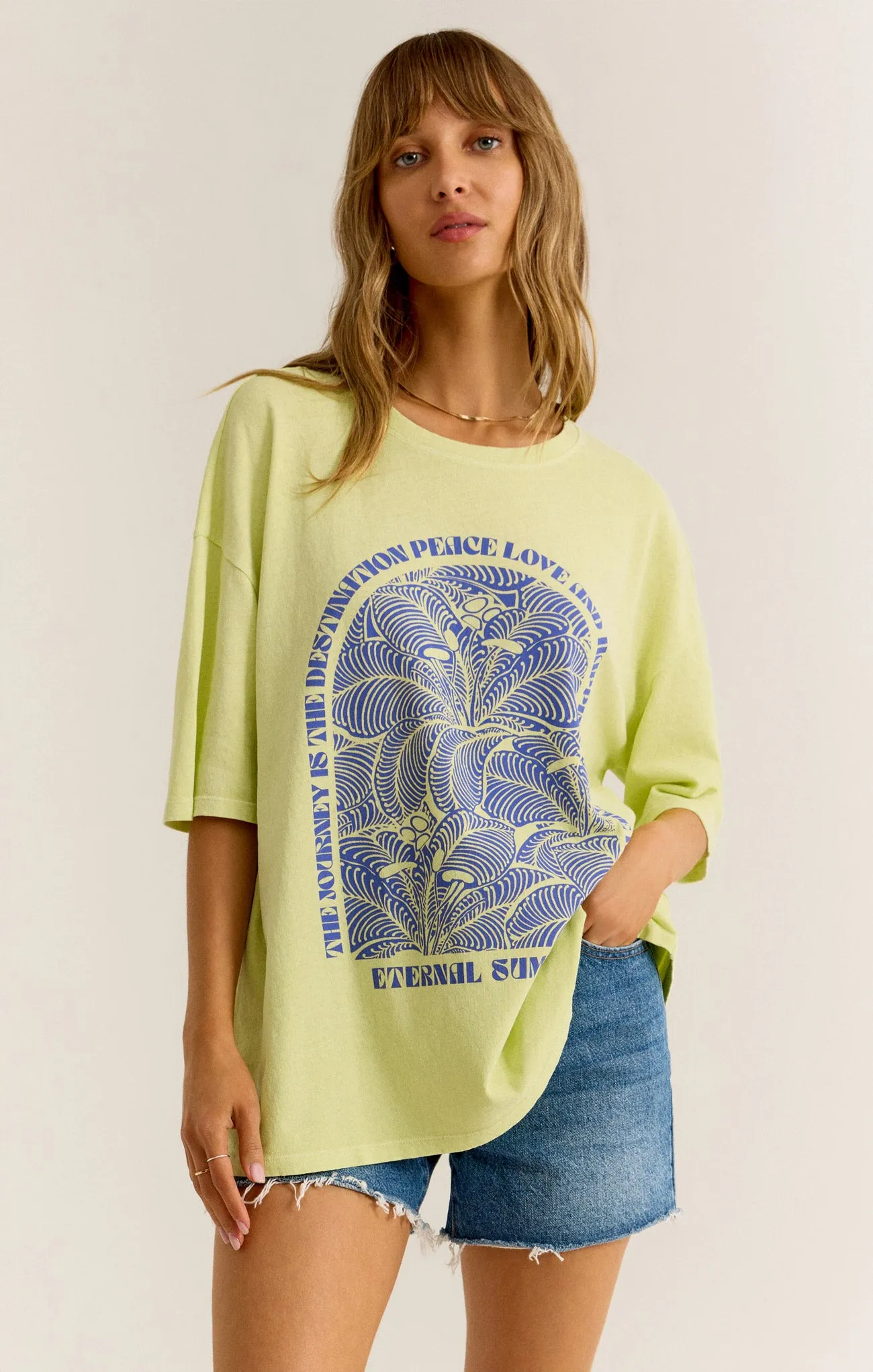 Eternal Summer SoCal Oversized Tee sold by Z Supply