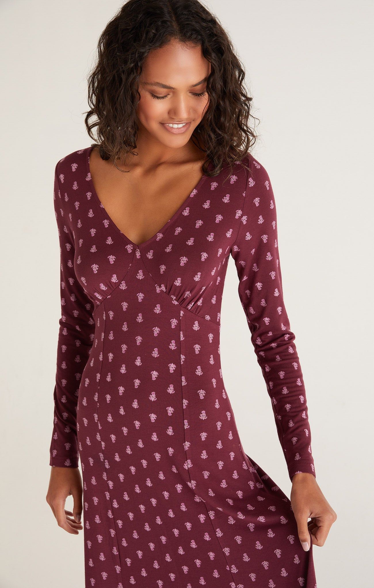 Grace Ditsy Floral Maxi Dress sold by Z Supply product image thumbnail 3