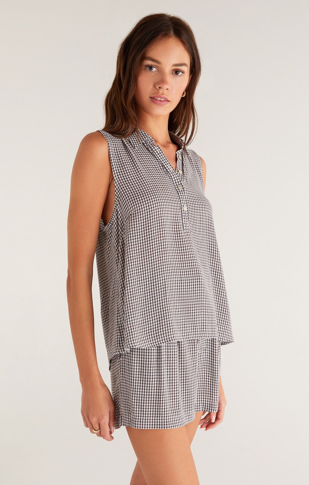 Harper Gingham Top sold by Z Supply product image thumbnail 4