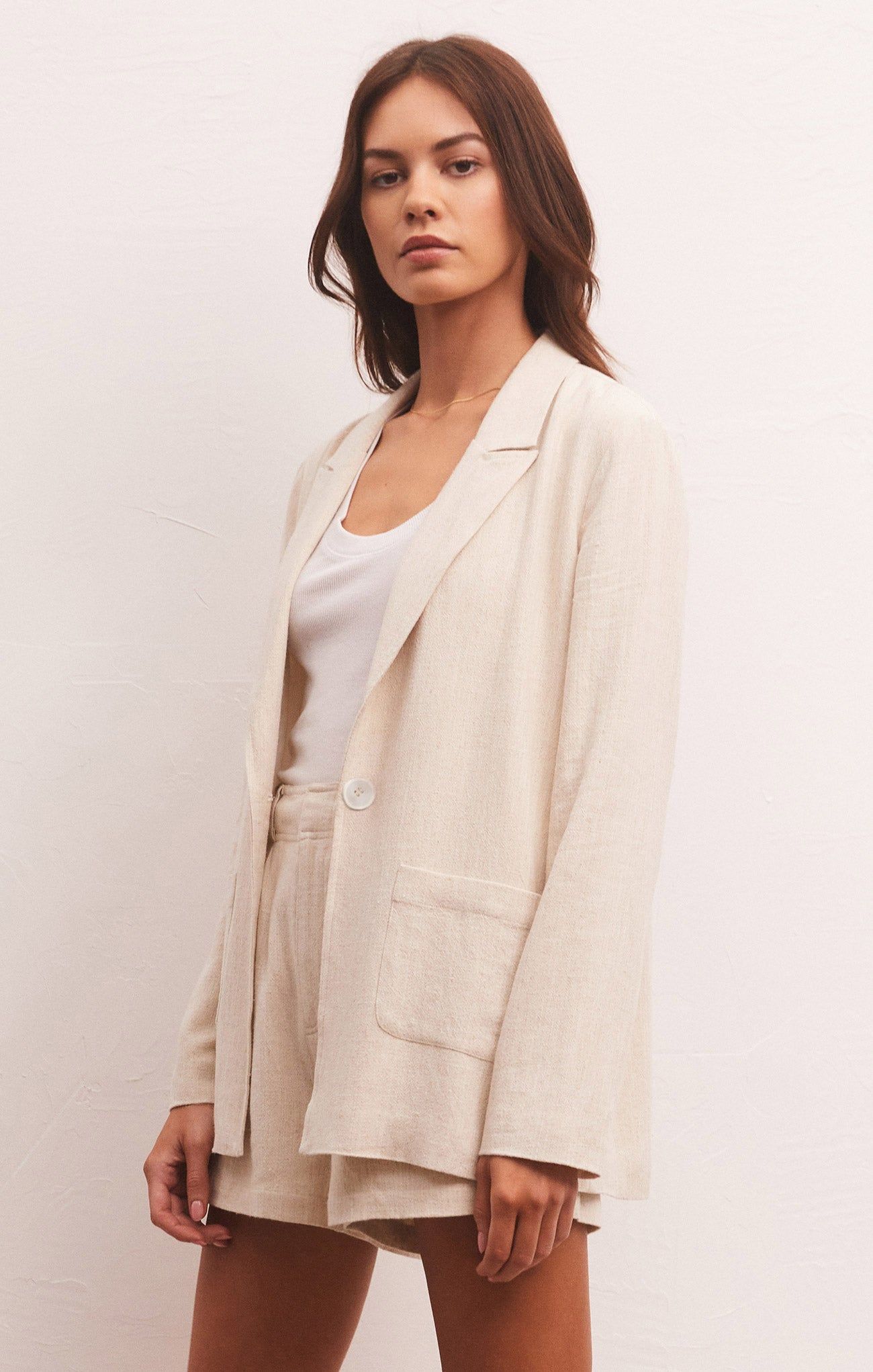 Chateau Linen Blazer sold by Z Supply product image thumbnail 3