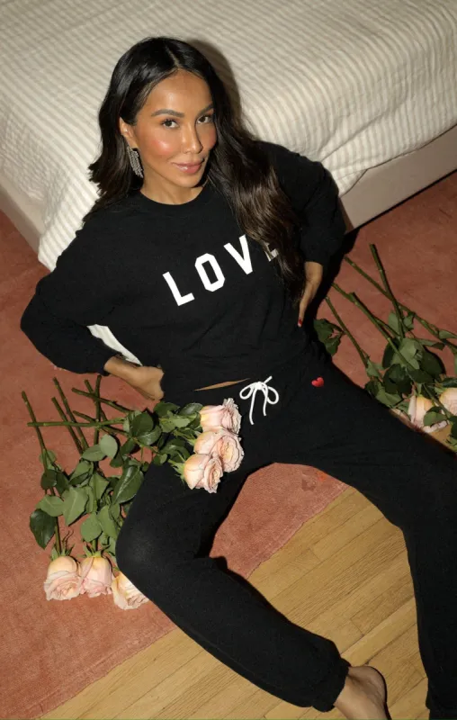 I Heart You Cloud Knit Jogger sold by Z Supply