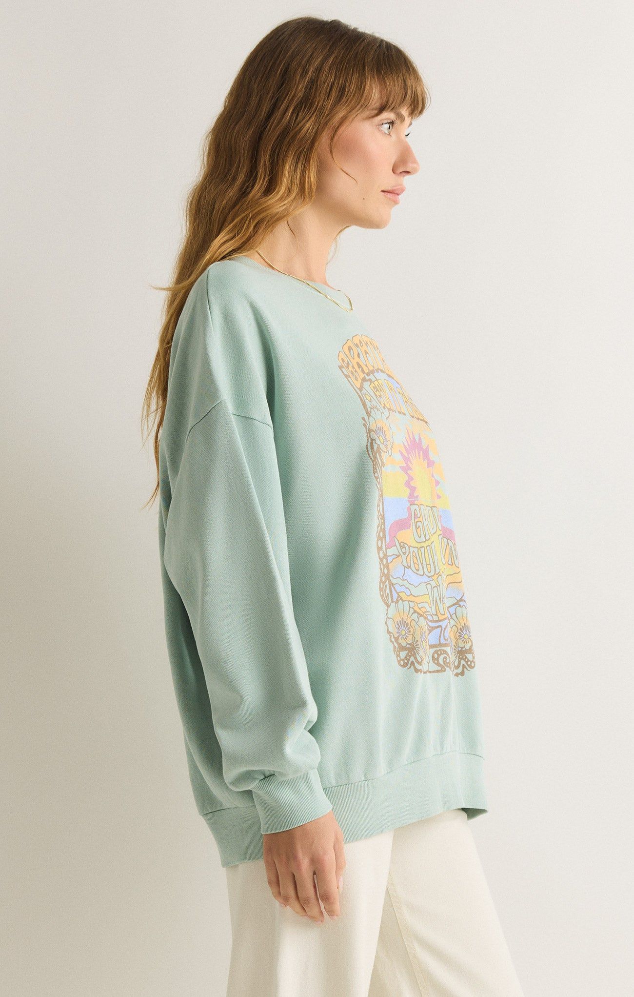 Grateful Sunday Sweatshirt sold by Z Supply product image thumbnail 3