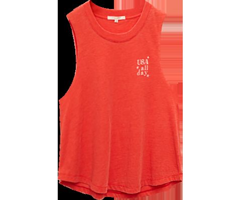 Kayla USA Tank sold by Z Supply product image thumbnail 9