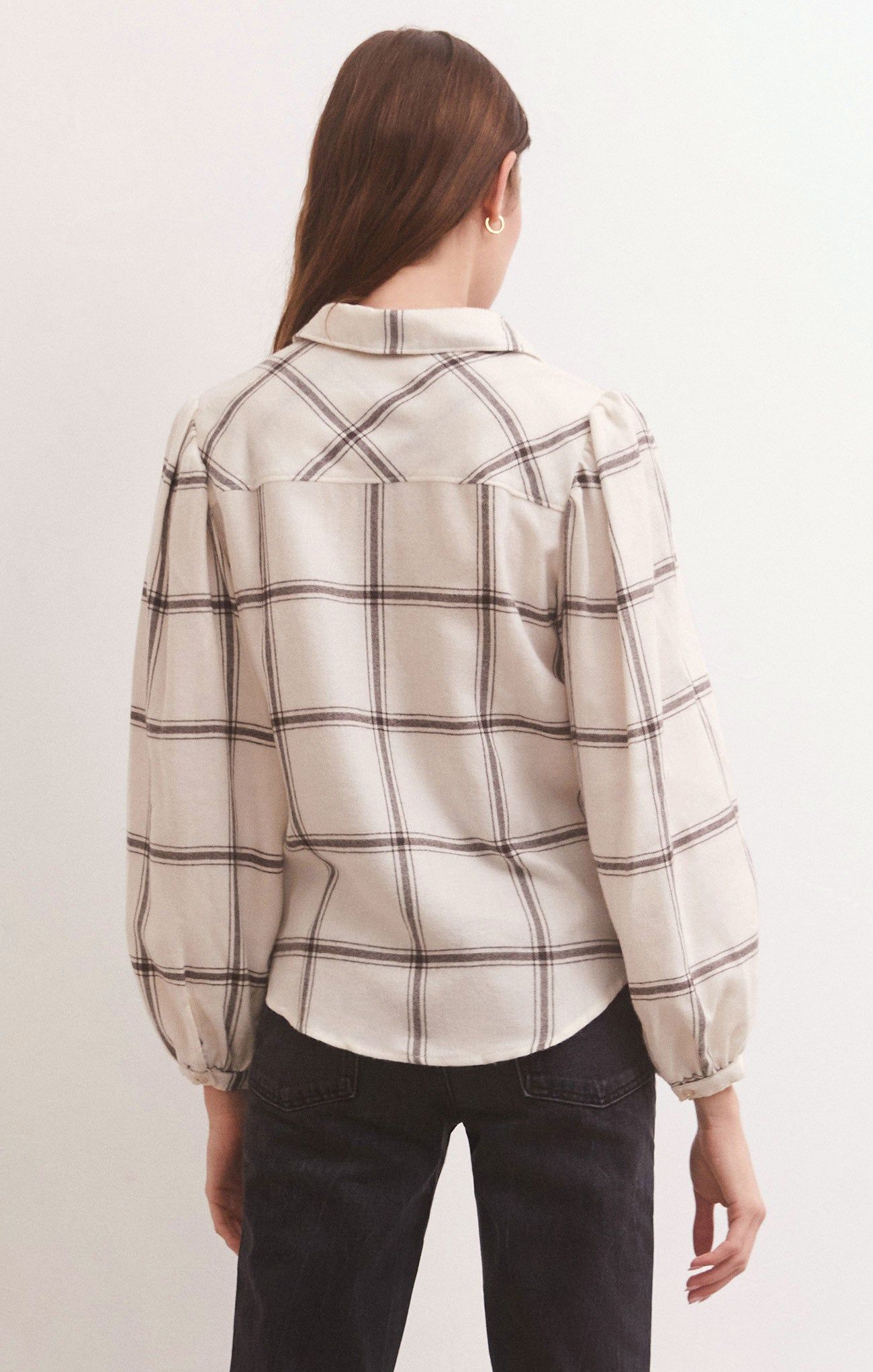 Overland Plaid Blouse sold by Z Supply product image thumbnail 2