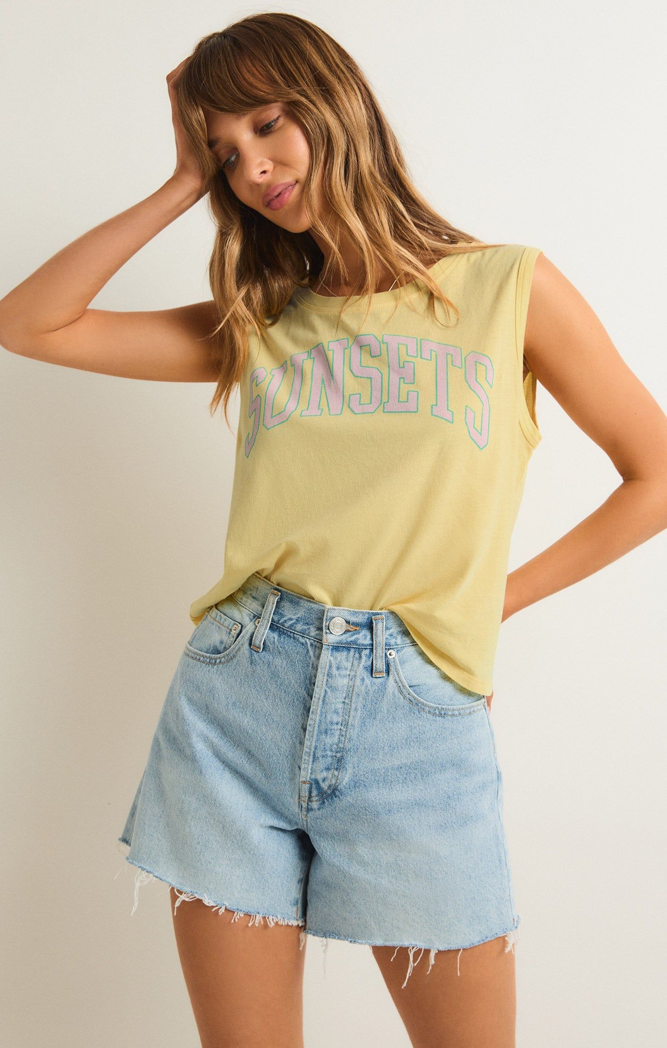 Sunsets La Mer Tank sold by Z Supply product image thumbnail 5