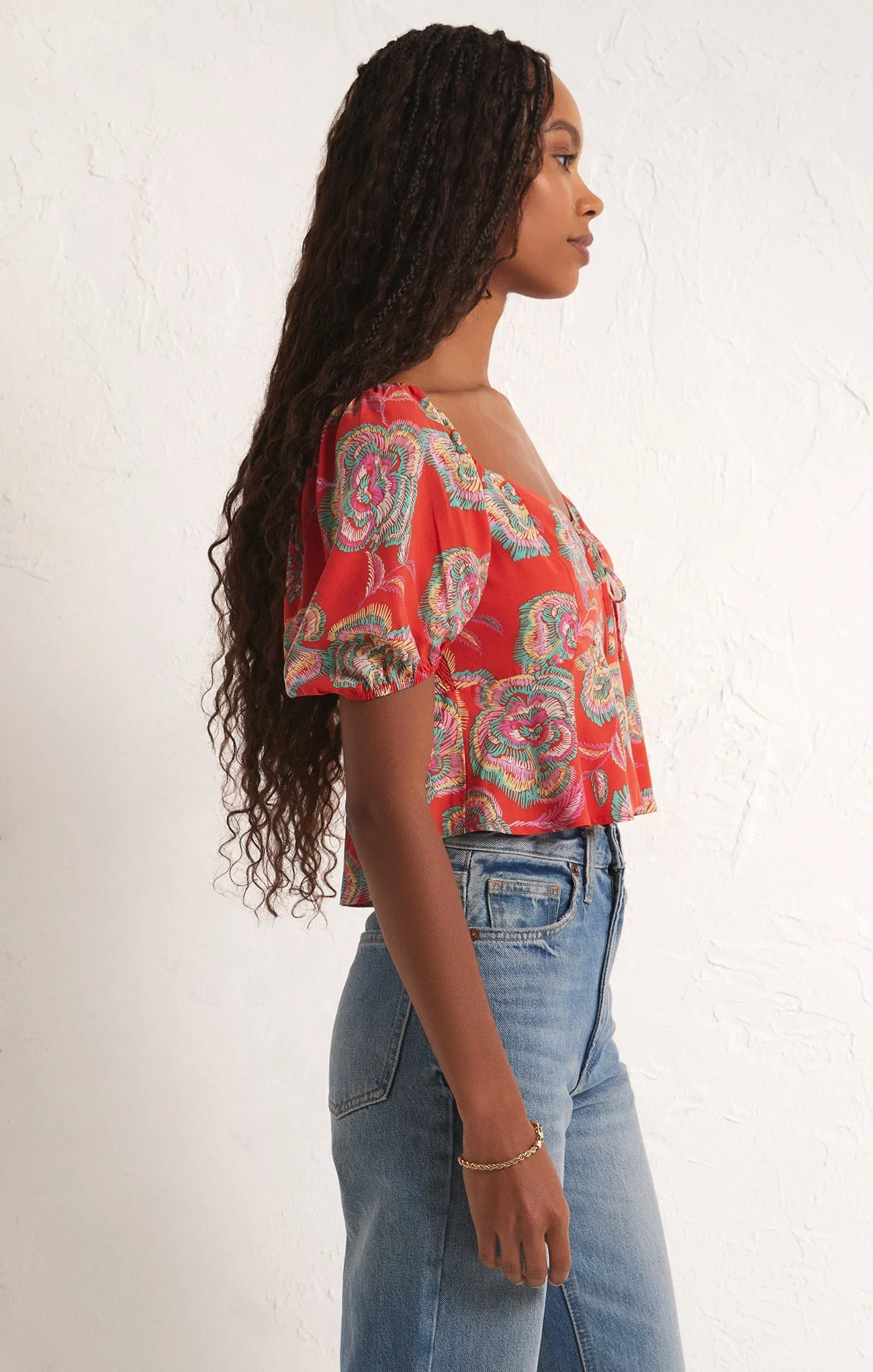 Renelle Tango Floral Top sold by Z Supply product image thumbnail 3
