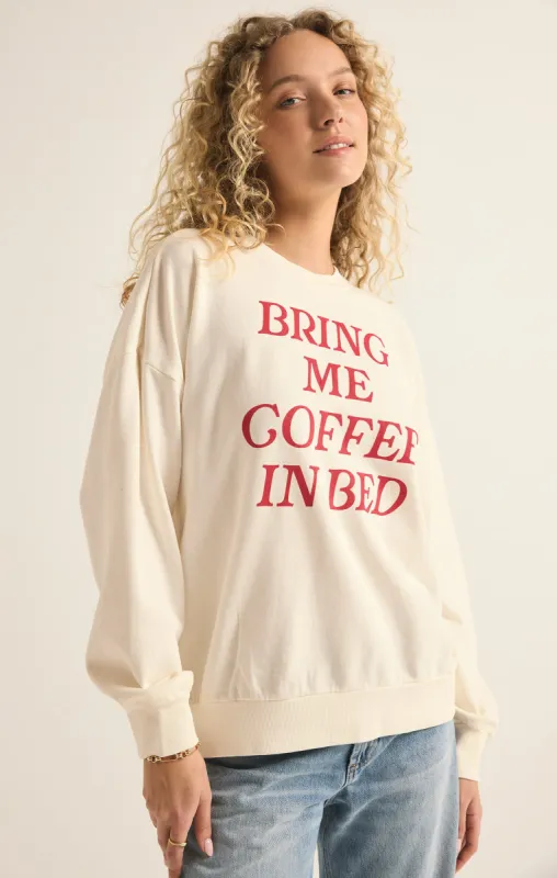 Coffee Sunday Sweatshirt sold by Z Supply