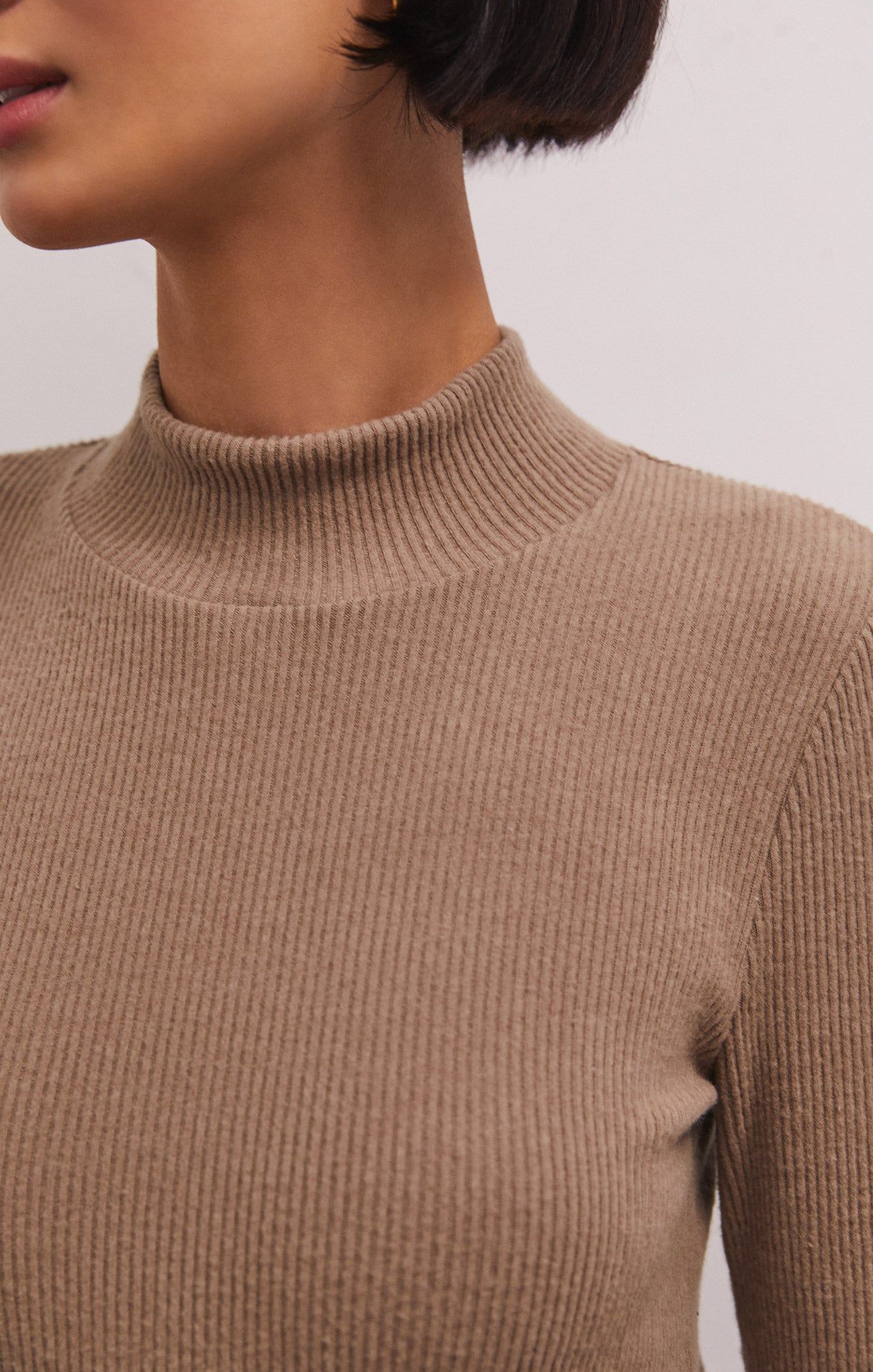 Ophelia Mock Neck Midi Dress sold by Z Supply product image thumbnail 5