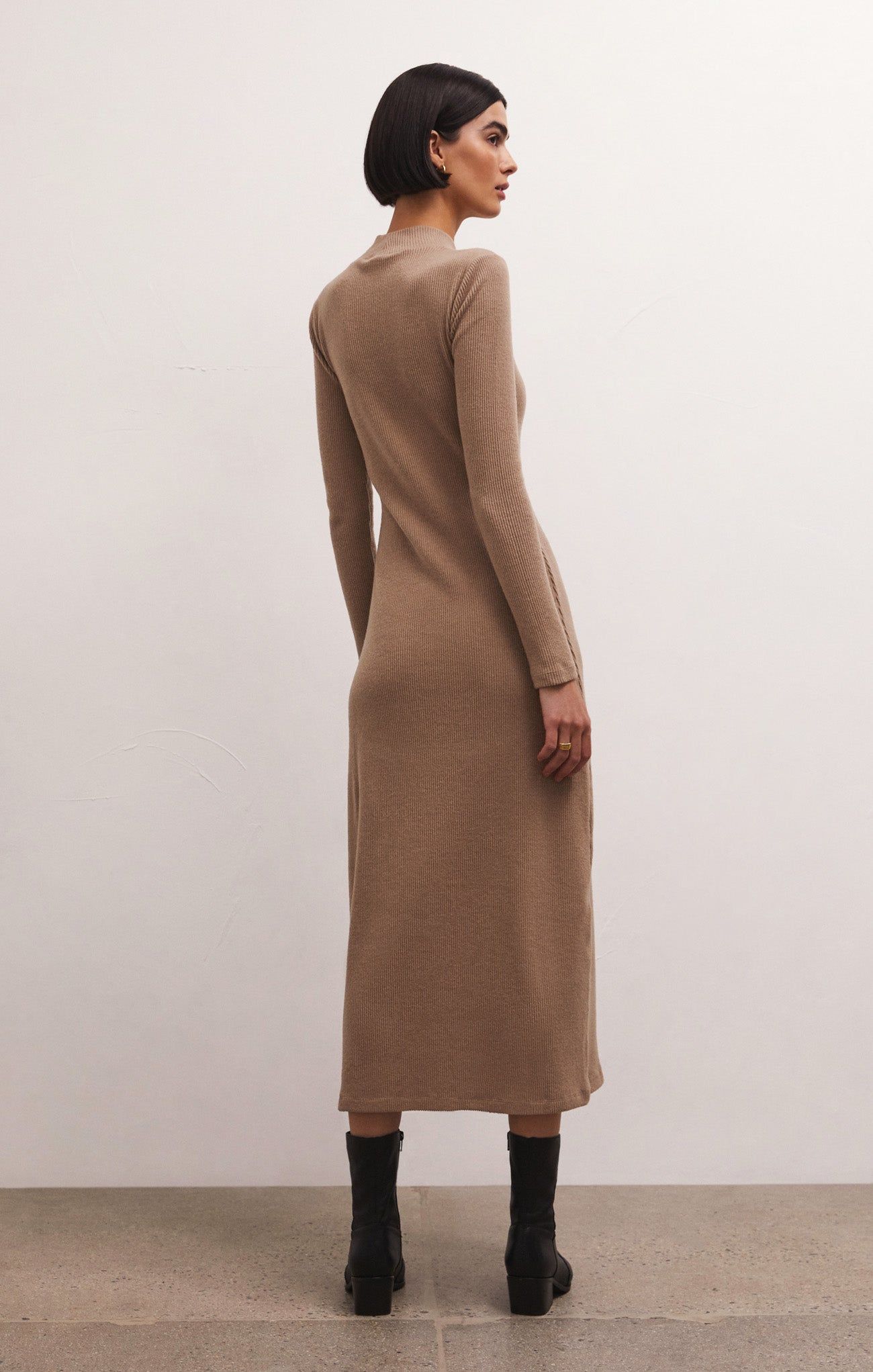 Ophelia Mock Neck Midi Dress sold by Z Supply product image thumbnail 2