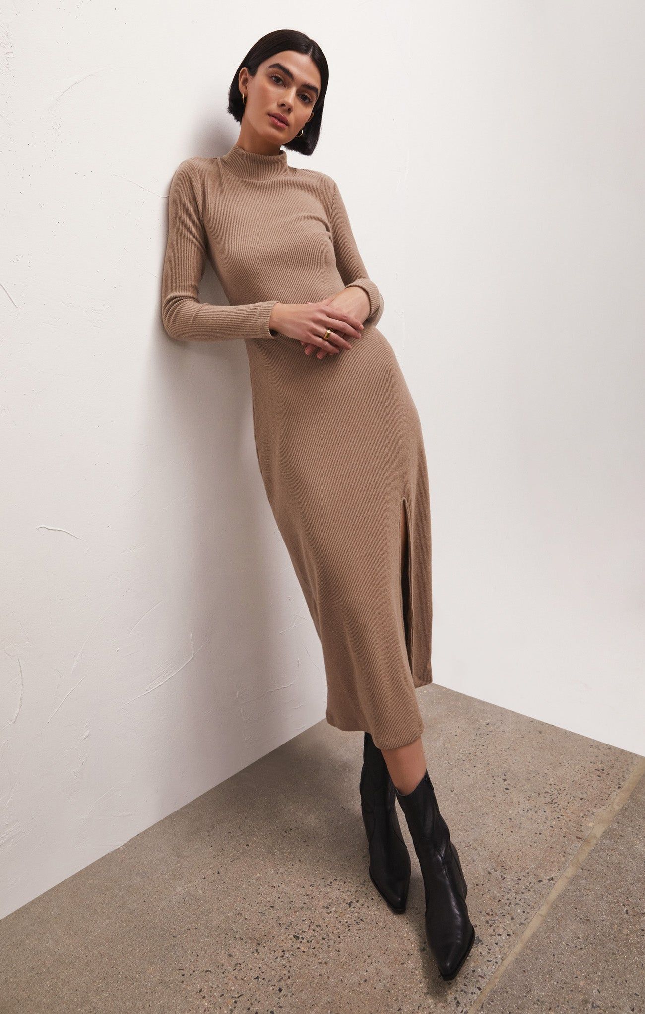 Ophelia Mock Neck Midi Dress sold by Z Supply
