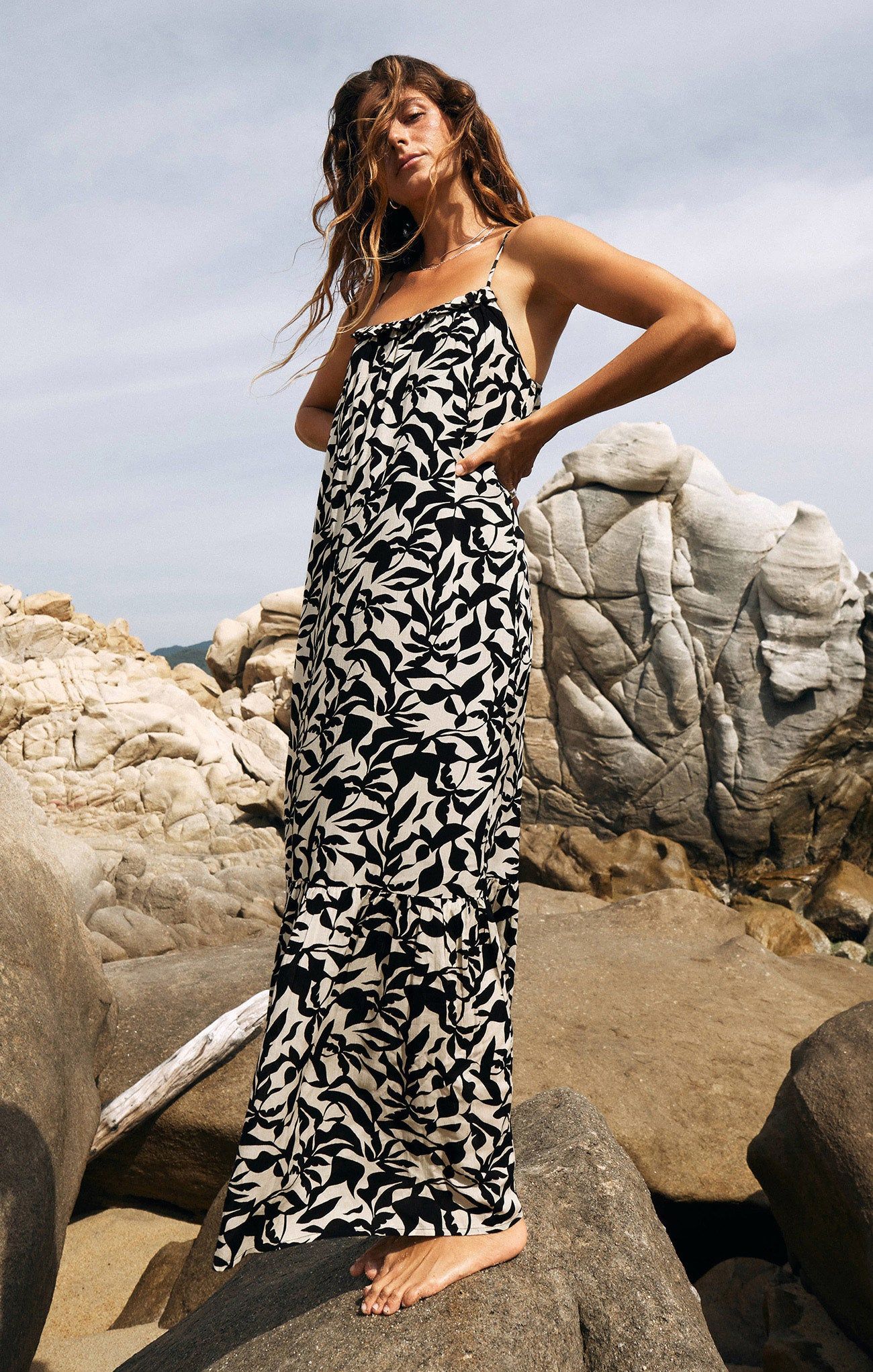 Cocktail Hour Leaf Midi Dress sold by Z Supply product image thumbnail 2