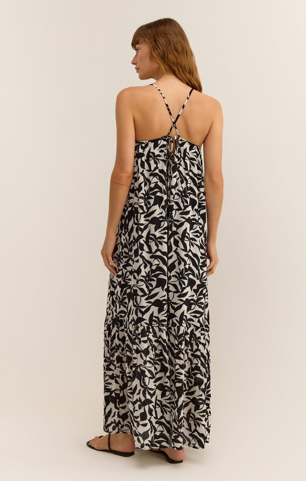 Cocktail Hour Leaf Midi Dress sold by Z Supply product image thumbnail 5