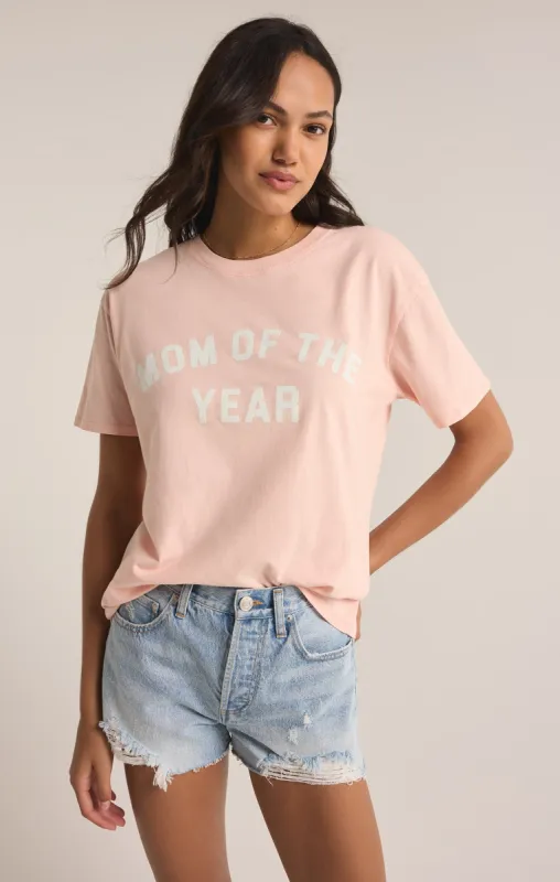Mom Of The Year Boyfriend Tee sold by Z Supply