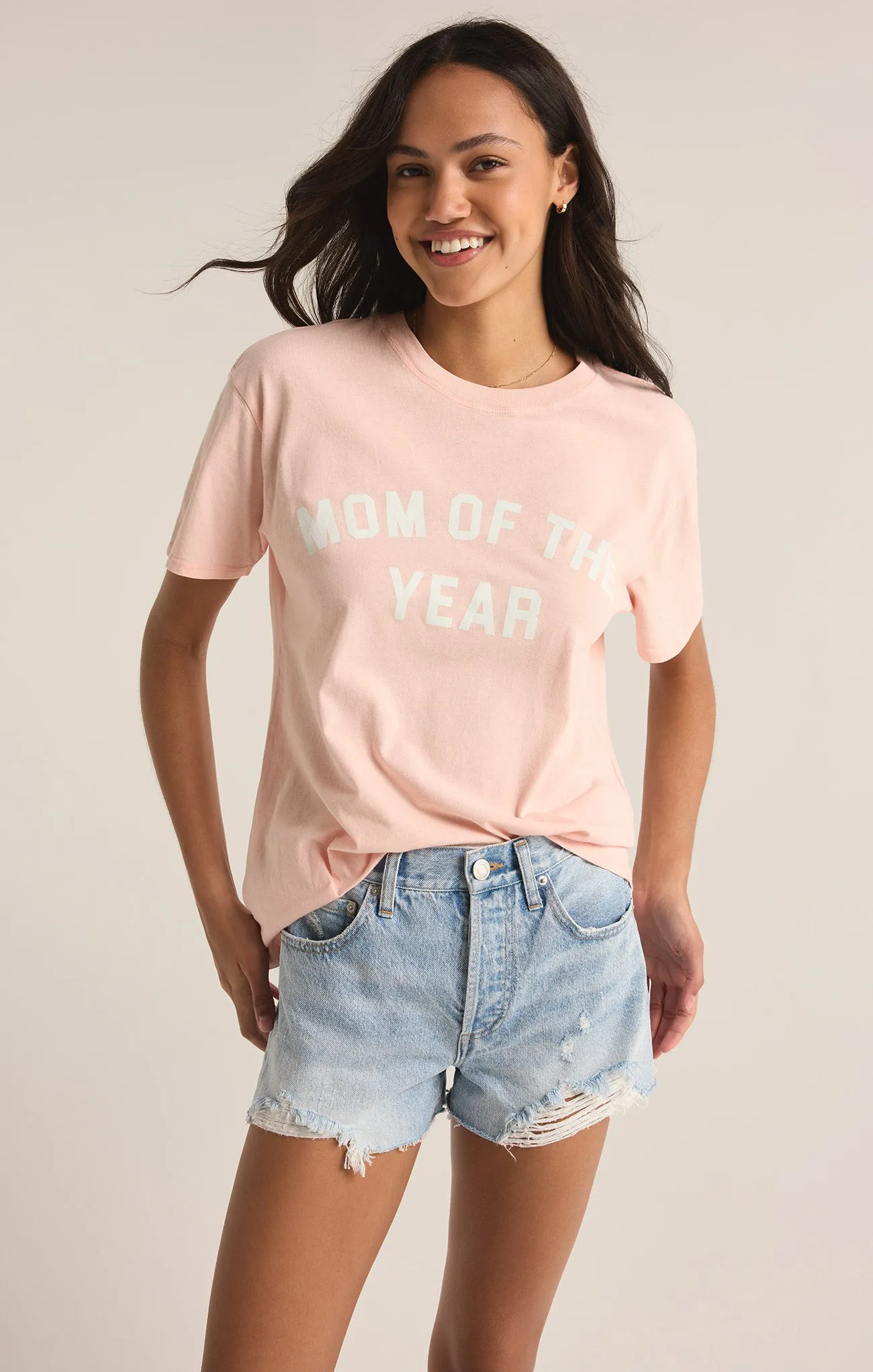 Mom Of The Year Boyfriend Tee sold by Z Supply product image thumbnail 5