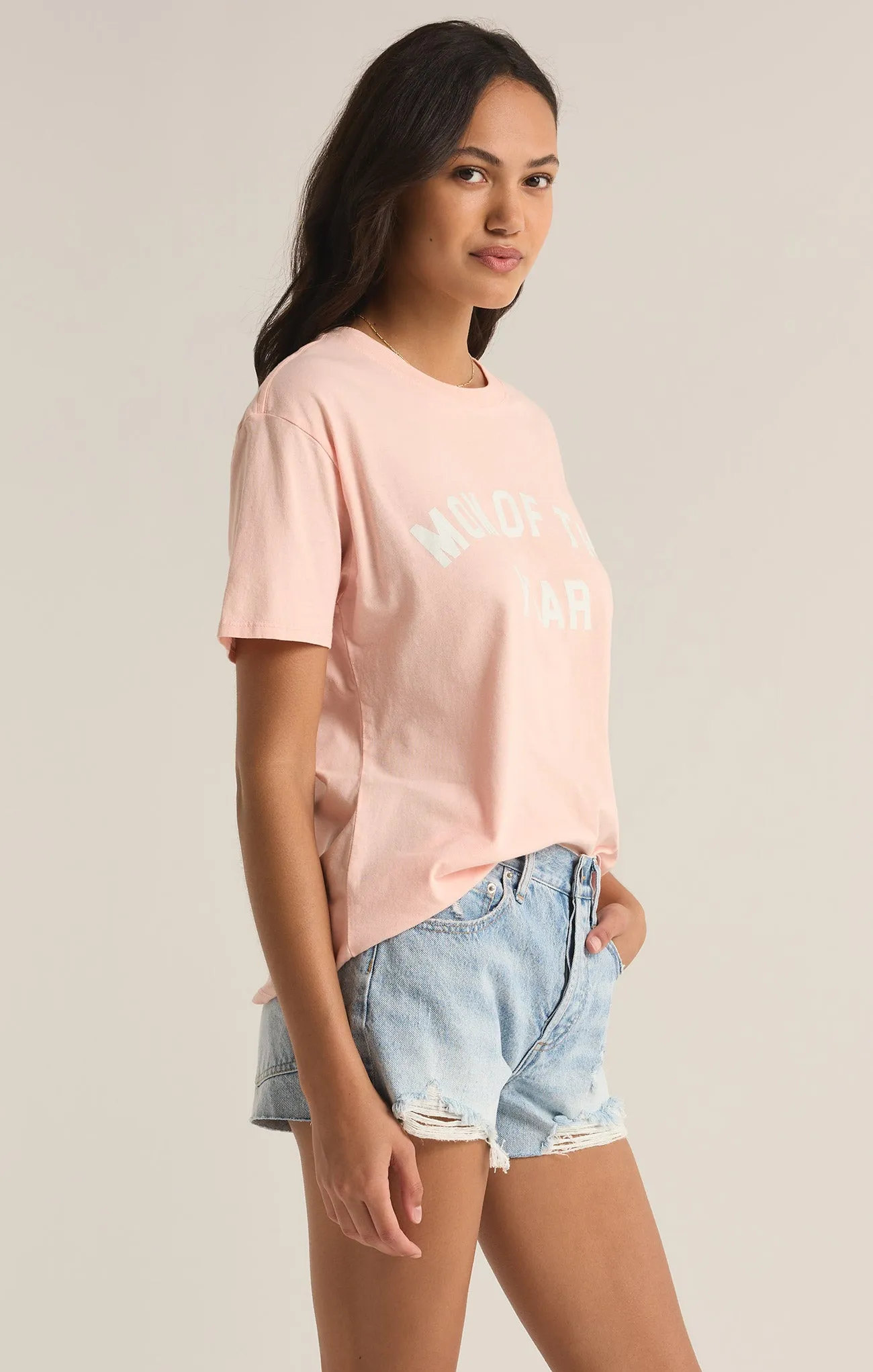 Mom Of The Year Boyfriend Tee sold by Z Supply product image thumbnail 3