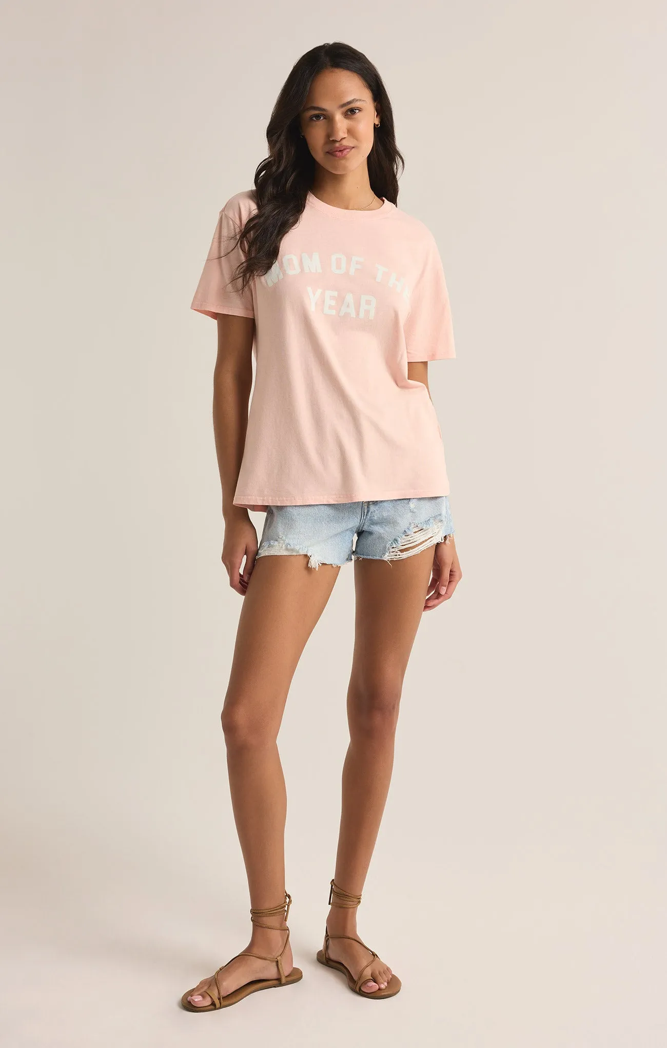 Mom Of The Year Boyfriend Tee sold by Z Supply product image thumbnail 4
