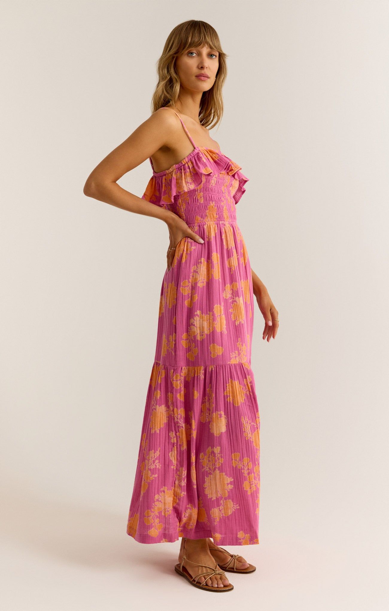 Bahari Sunshine Floral Midi Dress sold by Z Supply product image thumbnail 5