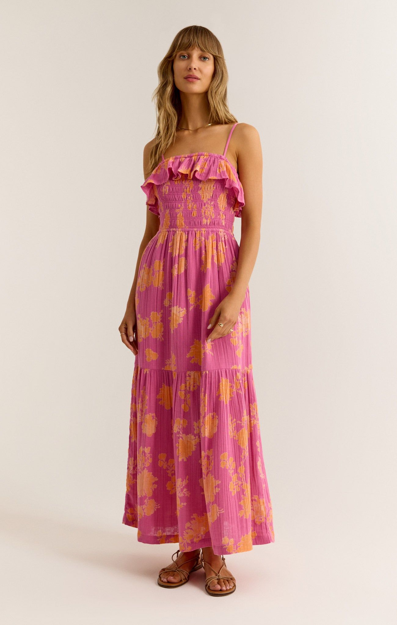 Bahari Sunshine Floral Midi Dress sold by Z Supply product image thumbnail 3