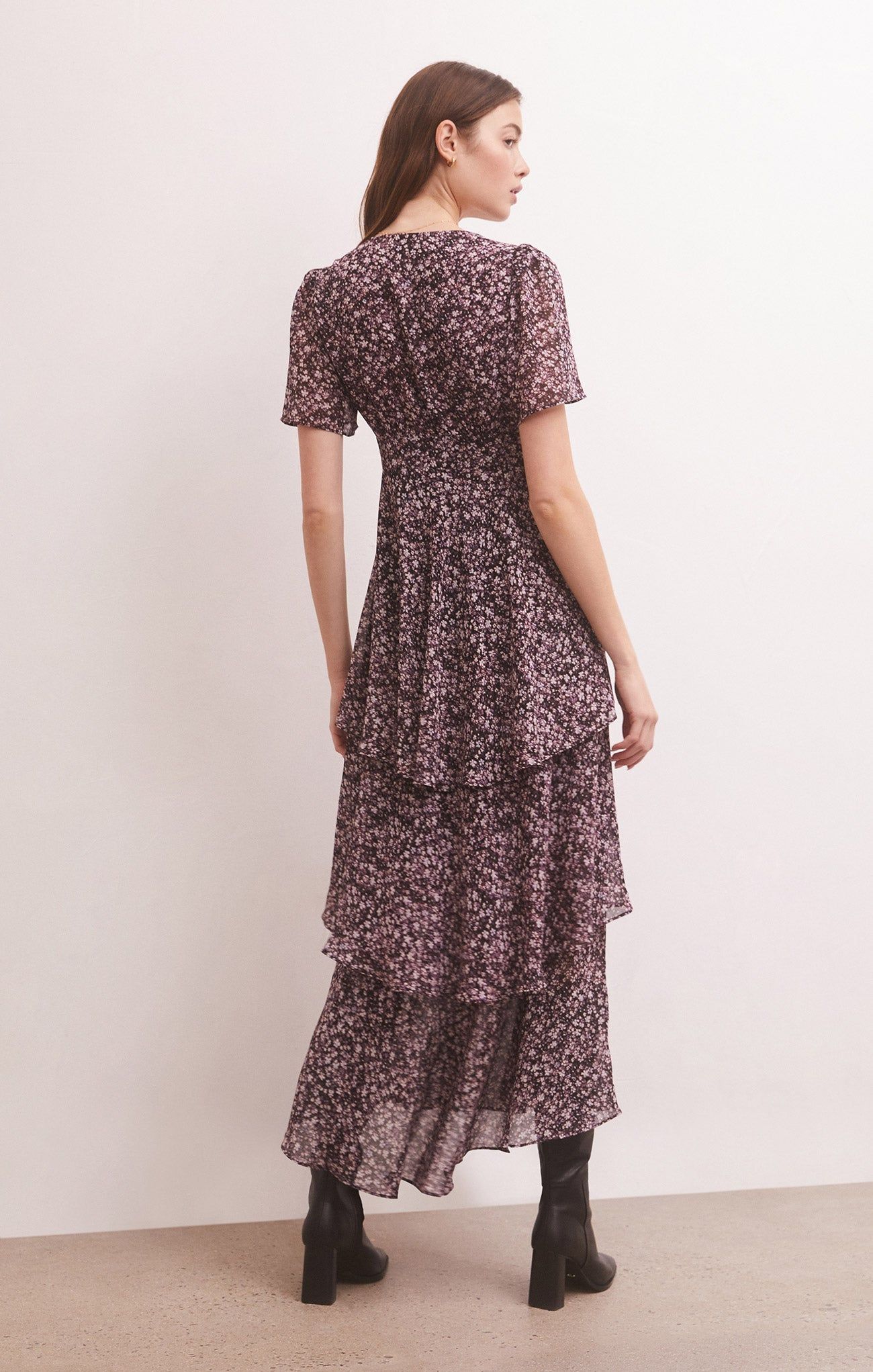 Everly Floral Midi Dress sold by Z Supply product image thumbnail 4