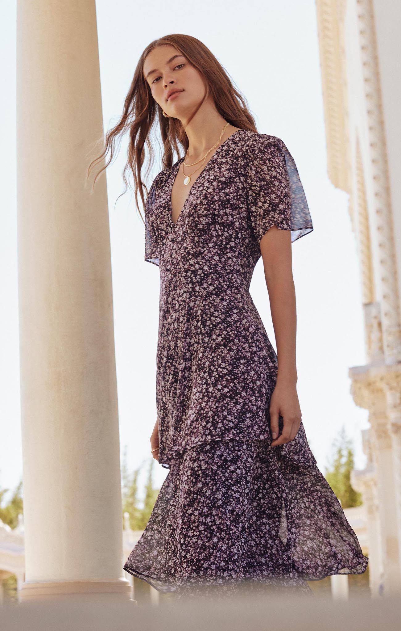 Everly Floral Midi Dress sold by Z Supply product image thumbnail 15