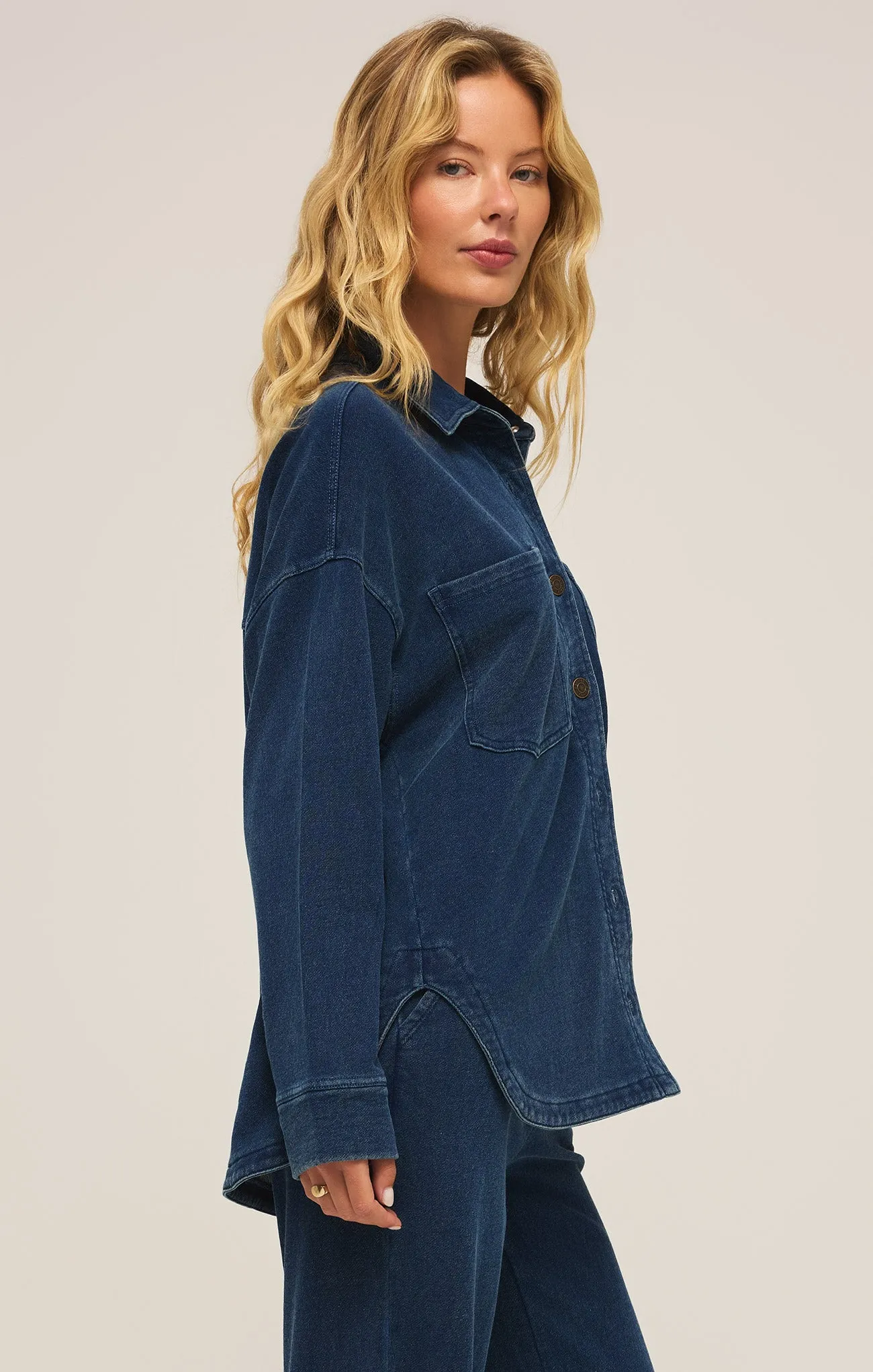 All Day Knit Denim Jacket sold by Z Supply product image thumbnail 3