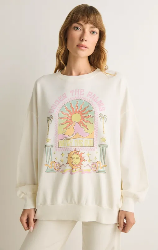 Under The Palms Sweatshirt sold by Z Supply