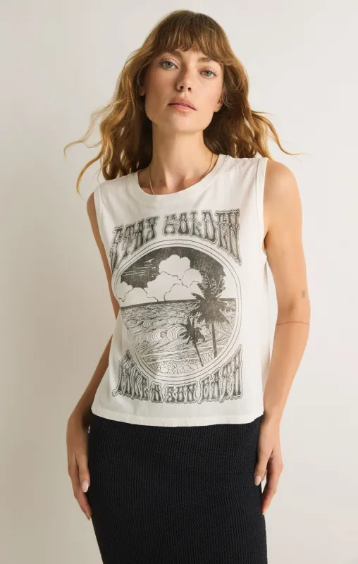 Golden La Mer Tank sold by Z Supply