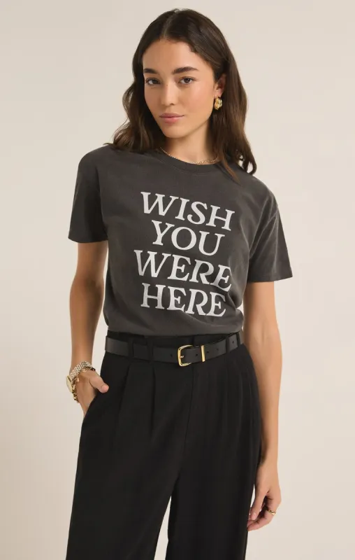 I was Here Boyfriend Tee sold by Z Supply