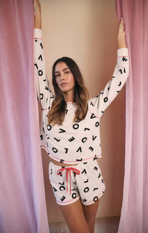 Love Is Love Long Sleeve Top sold by Z Supply