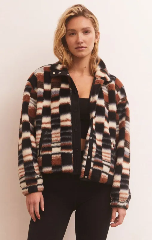 Bundle Up Check Jacket sold by Z Supply