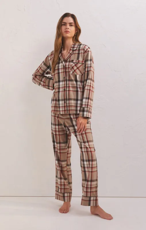Dreamer Plaid PJ Set sold by Z Supply