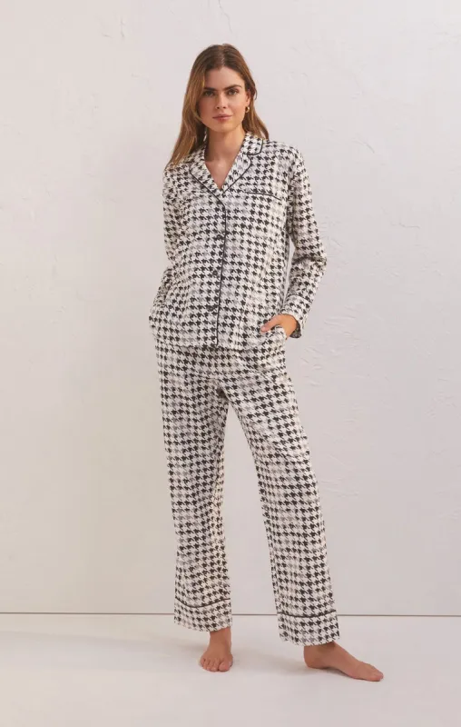 Dreamer Houndstooth PJ Set sold by Z Supply
